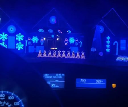 Magnificent Dancing Light Display