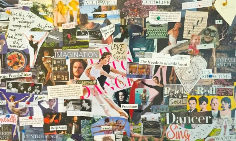 How to Create a Vision Board for Your Dance Goals