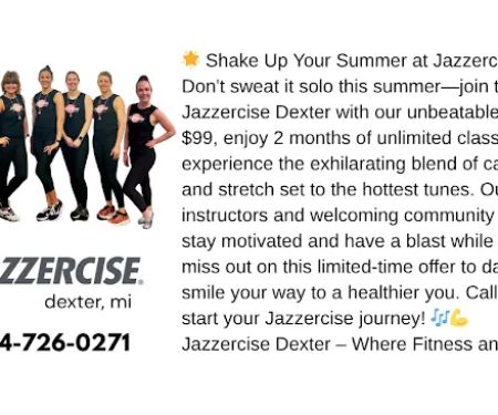 Jazzercise Dexter @ Danceru2019s Edge!