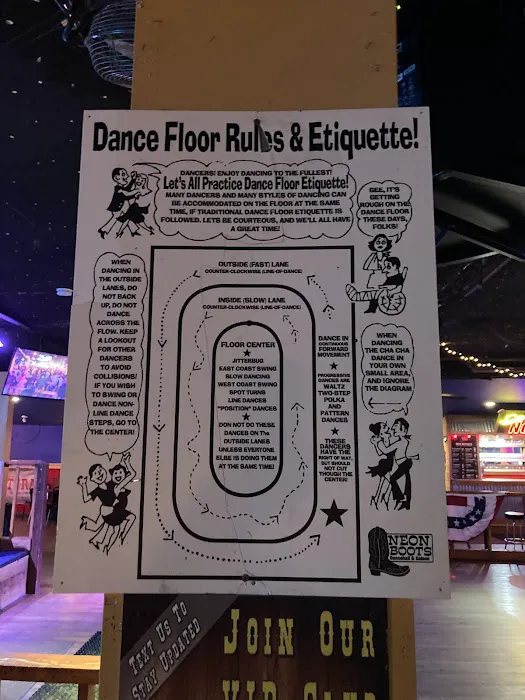 Neon Boots Dancehall and Saloon Picture 6