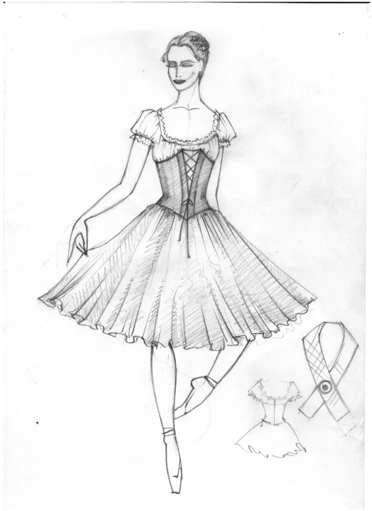 How I Designed My First Dance Costume — From Sketch to Stage