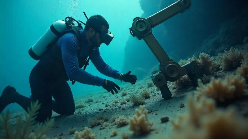 My Story of Learning to Perform Underwater in a Virtual Reality Environment