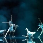 Performing in a Virtual Black-Hole Arena: A Glimpse into the Future of Dance Performance