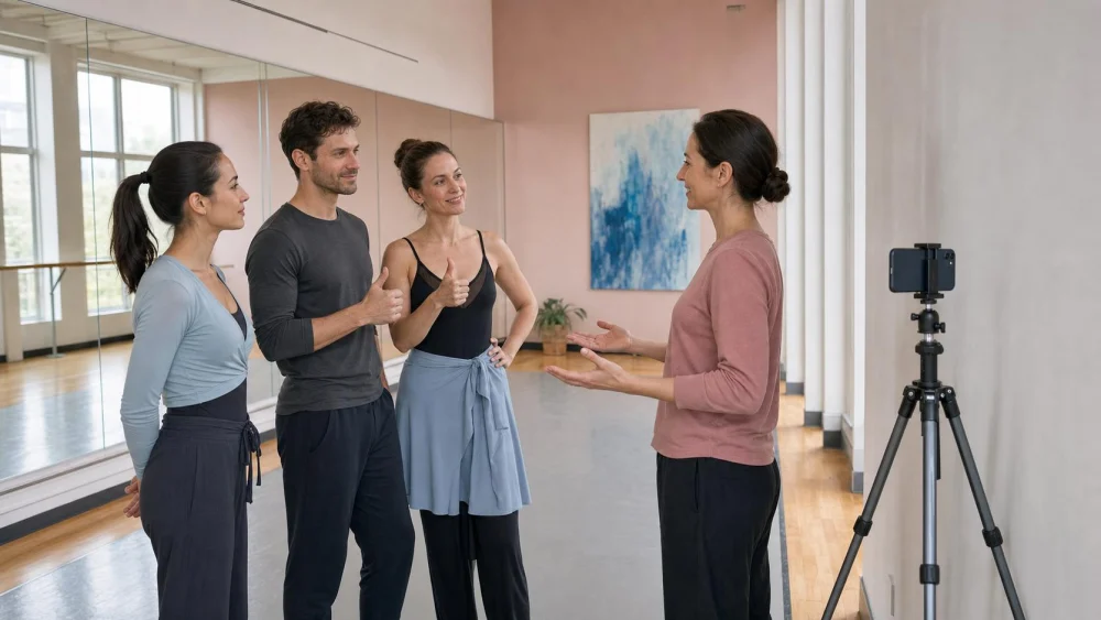 How to Ask Before Recording a Dance Class or Rehearsal