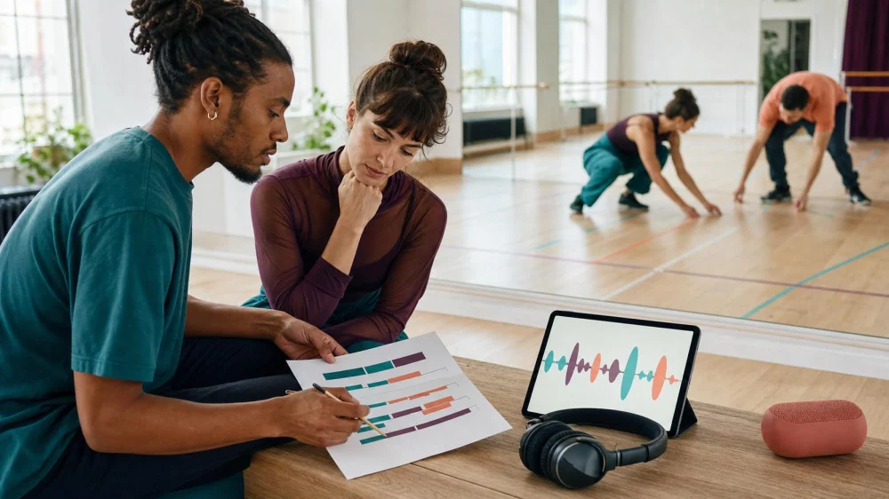 How to Prepare Music Notes for a Dance Rehearsal