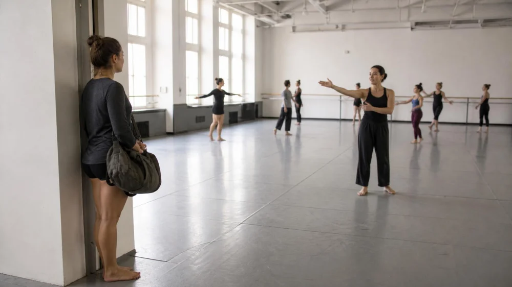 Dance Class Late Arrival: Pause, Check In, and Join Safely