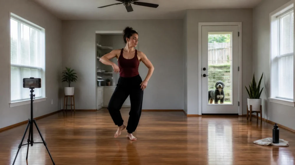 Dance Practice at Home: Check the Floor, Space, Noise, and Camera