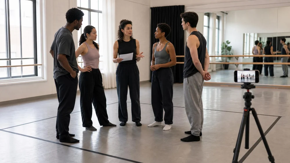 Dance Rehearsal Video: Consent, Framing, and File Control