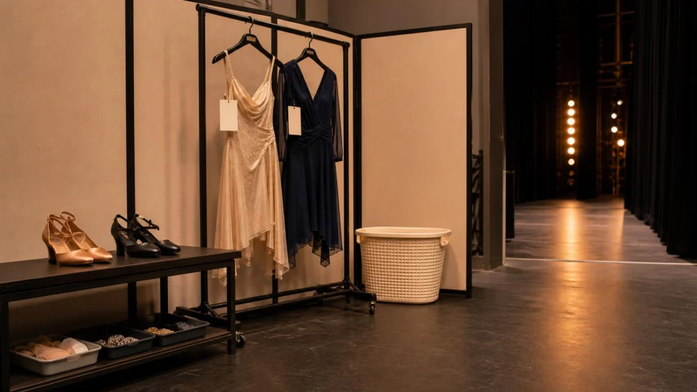 Dance Quick Change Plan: Costume Order, Privacy, and Timing