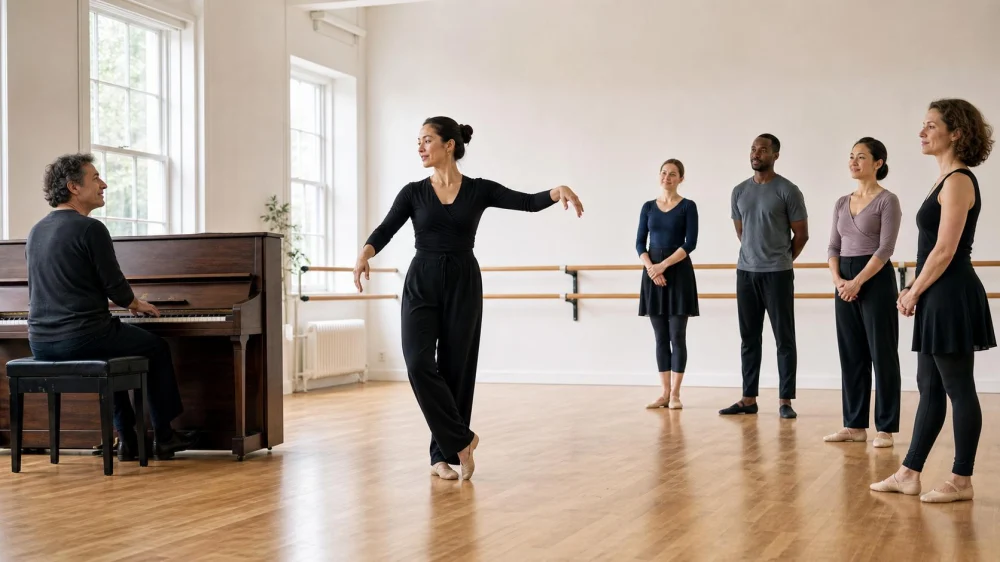Dance Class With Live Music: Listen for Cues, Tempo, and Phrasing