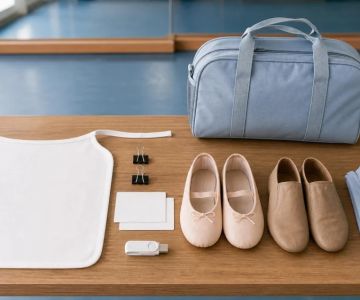 Dance Audition Check-In: Numbers, Music, and Waiting