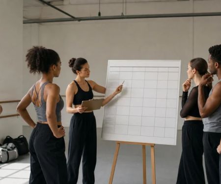 Dance Rehearsal Call Sheet: Confirm Times, Places, and Roles