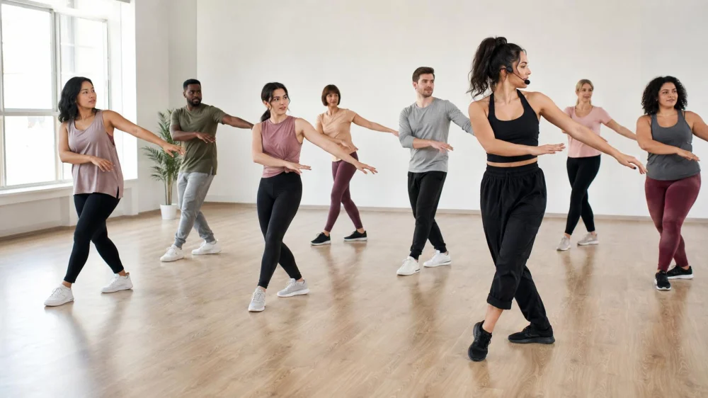 Dance Class Class Position: Choose Space for Safe Learning