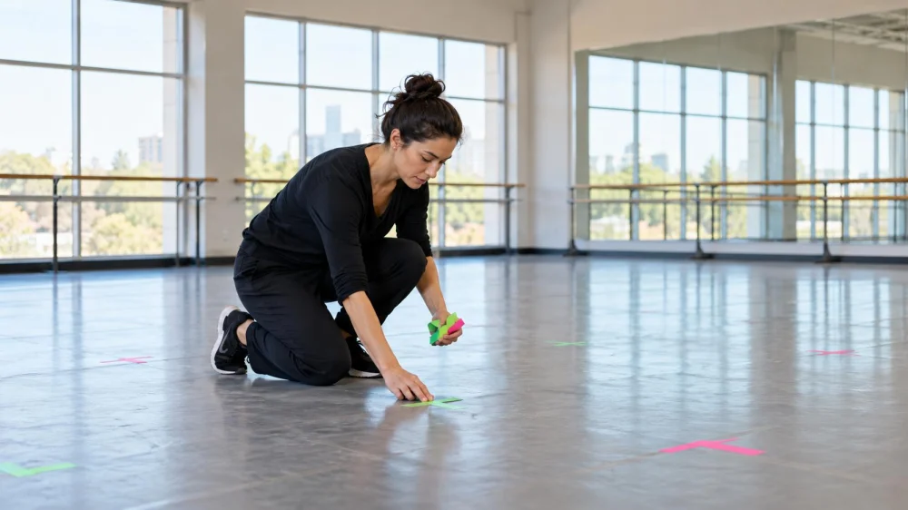 Stage Floor Mark Check: Position, Visibility, and Removal