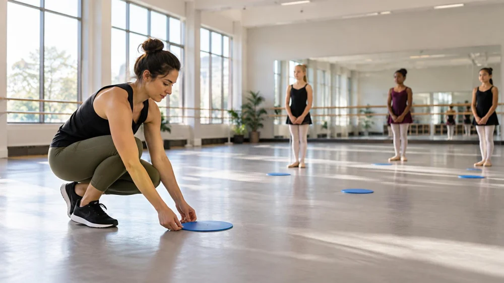 Dance Formation Spacing: Markers, Sightlines, and Safety