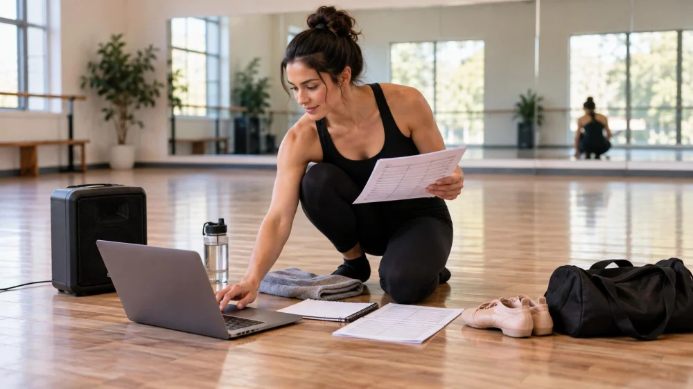 Dance Music Cue Sheet: Track, Entry, and Backup